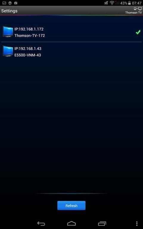 TCL nScreen 1 تصوير الشاشة