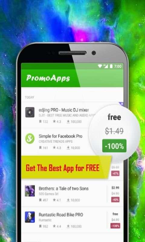 Pure Free Apk : Limited Paid App Sales скриншот 1