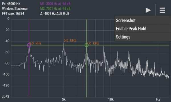 Advanced Spectrum Analyzer PRO screenshot 6