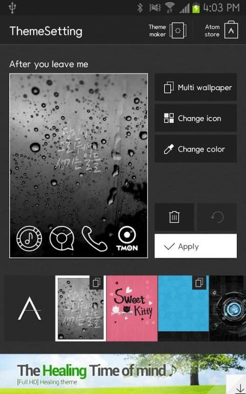 After you leave me Atom theme screenshot 4