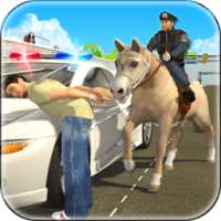 Police Horse Chase -Crime Town