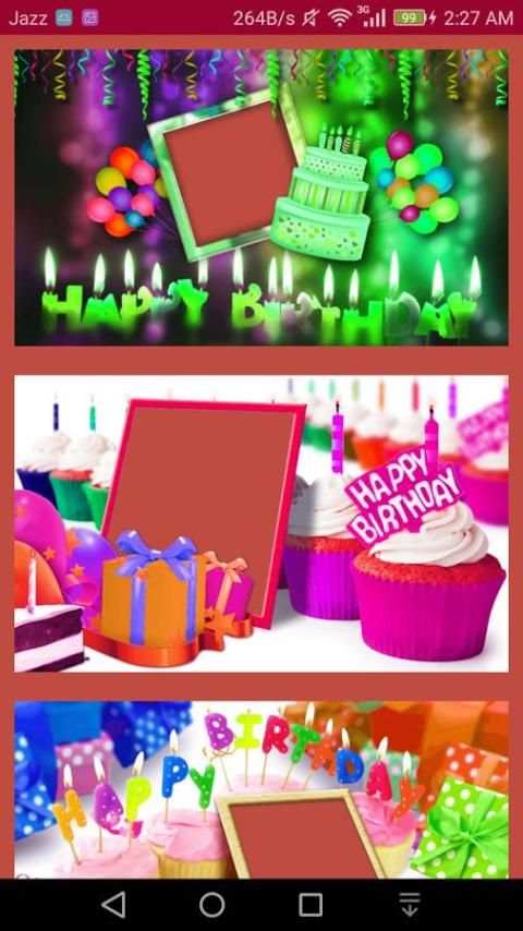Birth Day Cake Photo Name Text screenshot 3