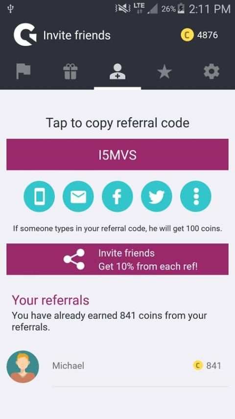 Gralpy - Earn Money स्क्रीनशॉट 3