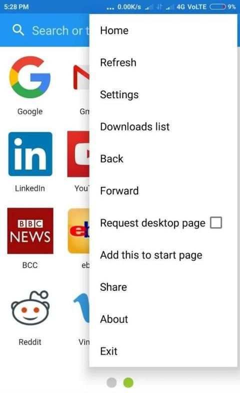 Power Browser - fast & secure скриншот 1