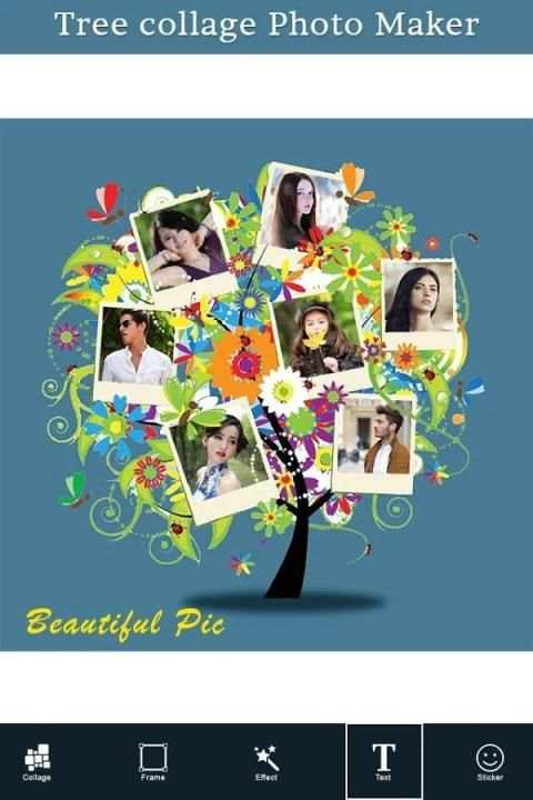 Tree Collage Photo Maker скриншот 3