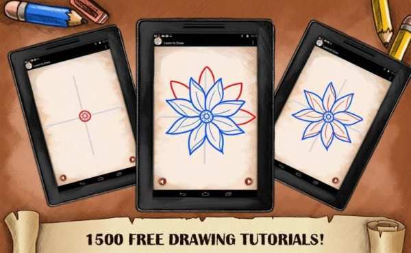 Drawing Body Art Tattoo Flowers screenshot 2