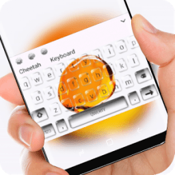 Keyboard for iPhone 7 Orange gem иконка
