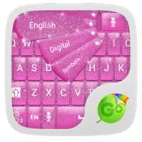 Glitter GO Keyboard Theme