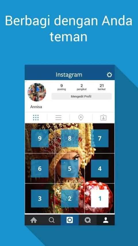 InstaGrid - untuk Instagram screenshot 1
