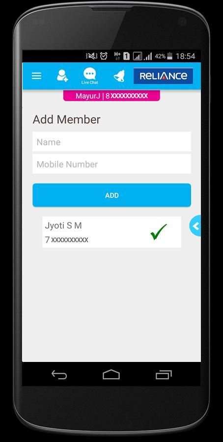Reliance InstaCare screenshot 2