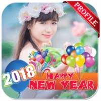 Happy New Year Profile Pic DP 2018 on 9Apps