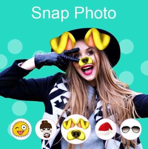 Sweet Selfie - sticker, Selfie Camera 2018 скриншот 1