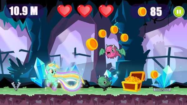 Super Little Rush pony runner Dash screenshot 3