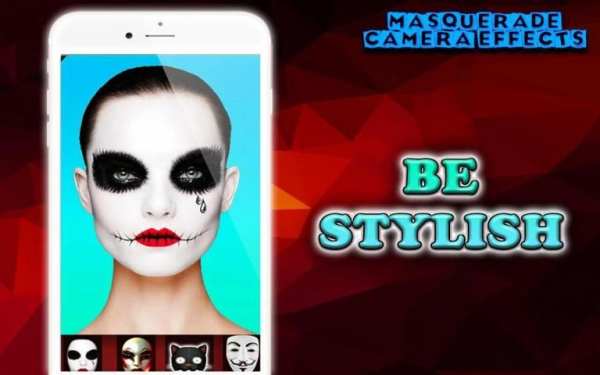 Masquerade camera effects screenshot 2