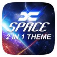 (FREE) X Space 2 In 1 Theme on 9Apps
