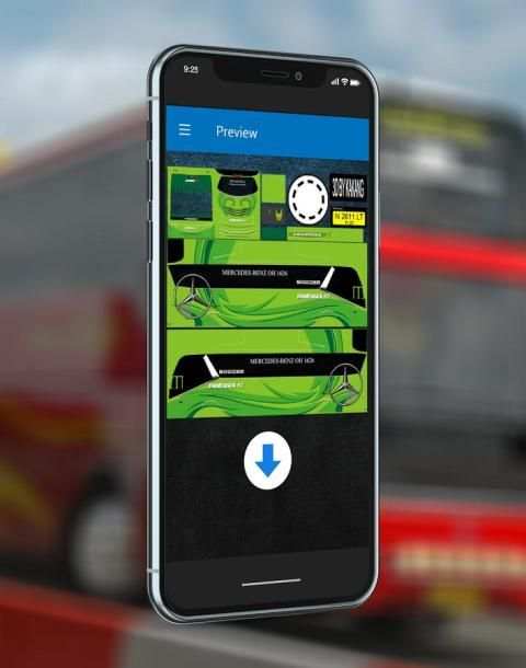 Livery BUSSID скриншот 1