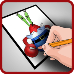 ikon How To Draw - Mr. Krabs