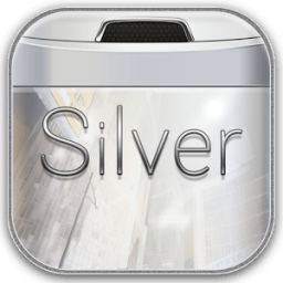 Silver Toucher Pro Theme आइकन