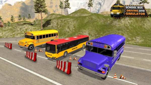 School Bus Driving Up Hill Rush - Free Bus Games screenshot 6