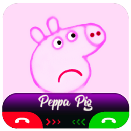 Fake Call From Peppa Pig icon