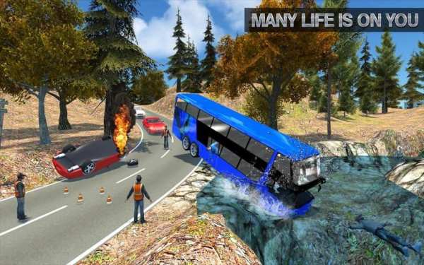 Tourist Bus Coach Sim 2 screenshot 8