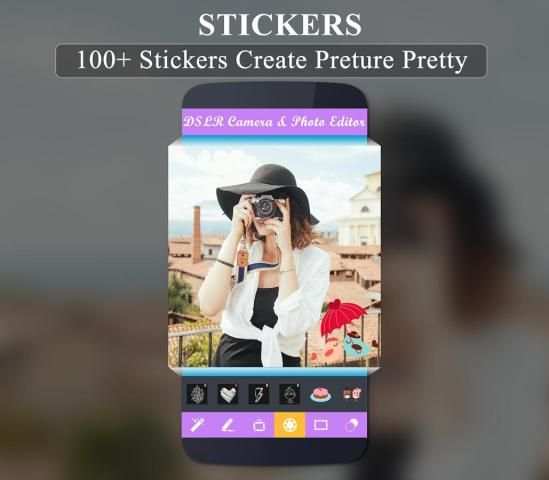 DSLR Camera : Photo Editor screenshot 1