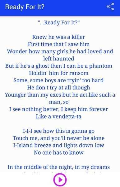 Taylor Swift New Song 2017 скриншот 1