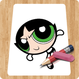 ikon Learn To Draw :PowerPuff Girls