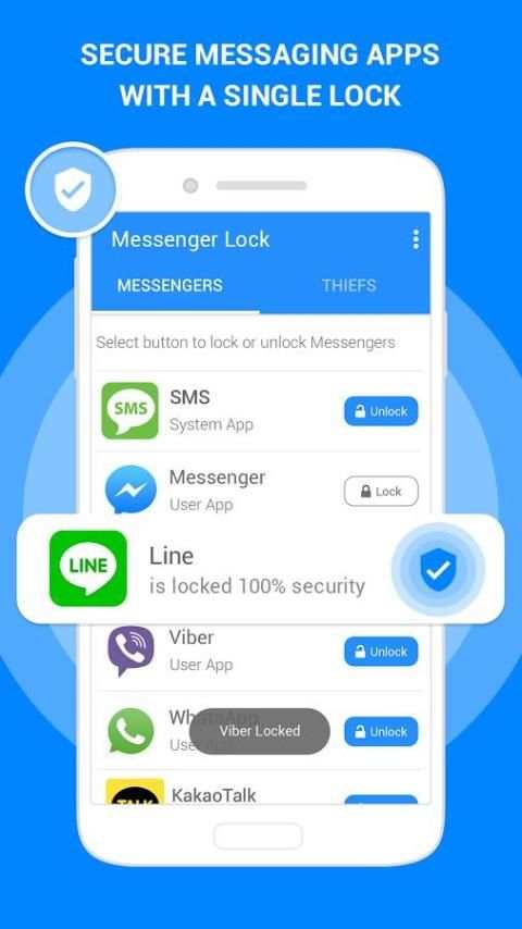 Messenger Lock स्क्रीनशॉट 3
