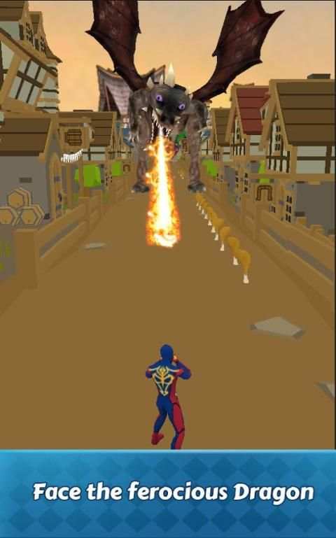 Spider Angry Run Game скриншот 4