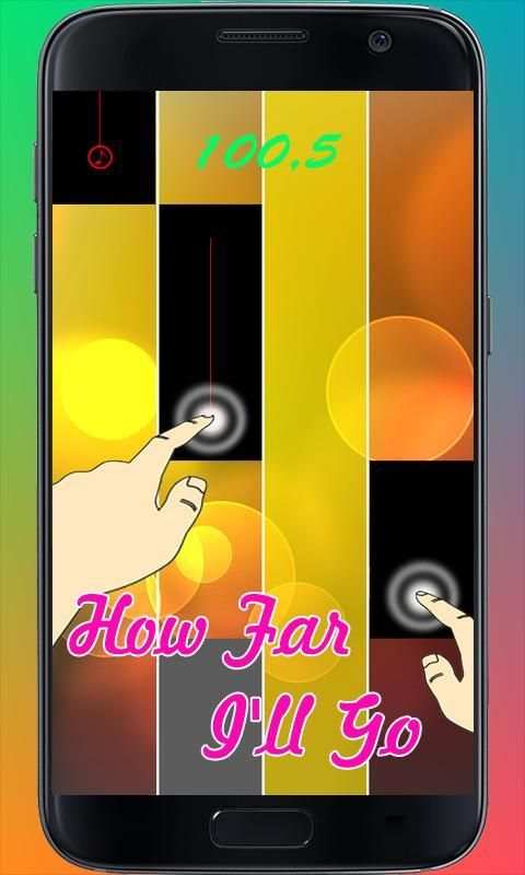 Piano song Moana 2017! screenshot 2