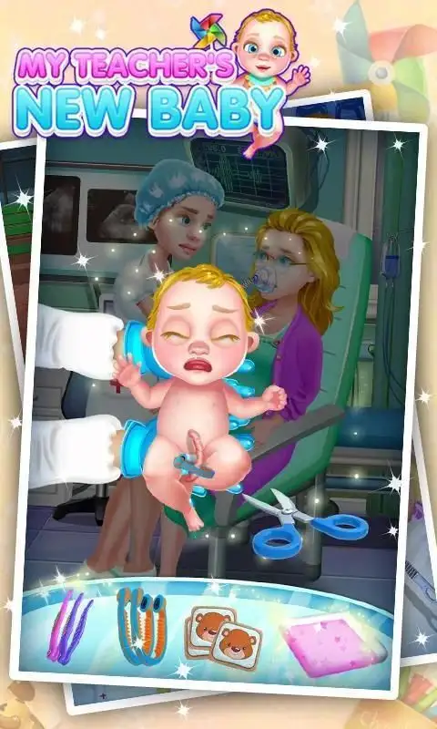 Pregnant teacher baby games APK + Mod for Android.