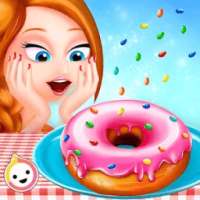 Donut Bakery Shop - Kids Food Maker Games logo