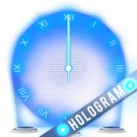 Hologram Clock Widget