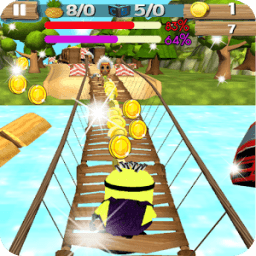 Банановые игры: Minion Ninja Run иконка