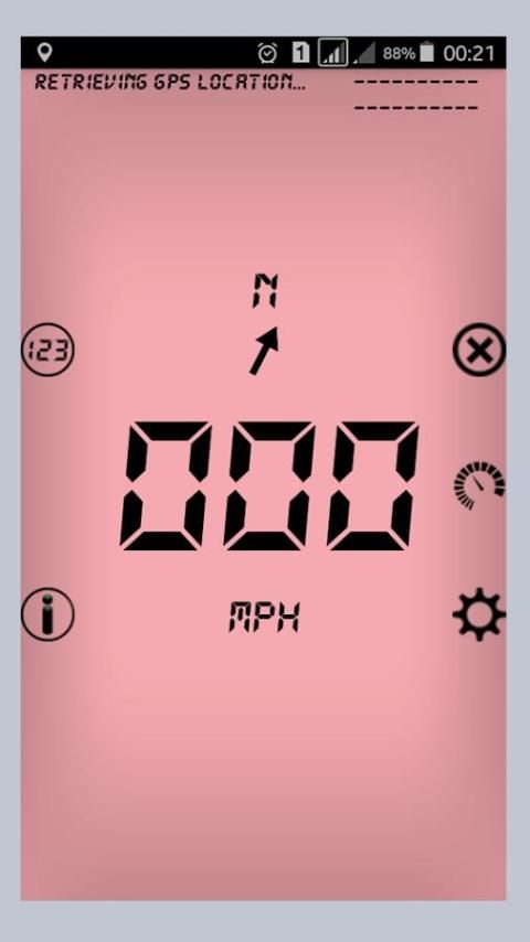 Digital Speedometer Gps Speed screenshot 3