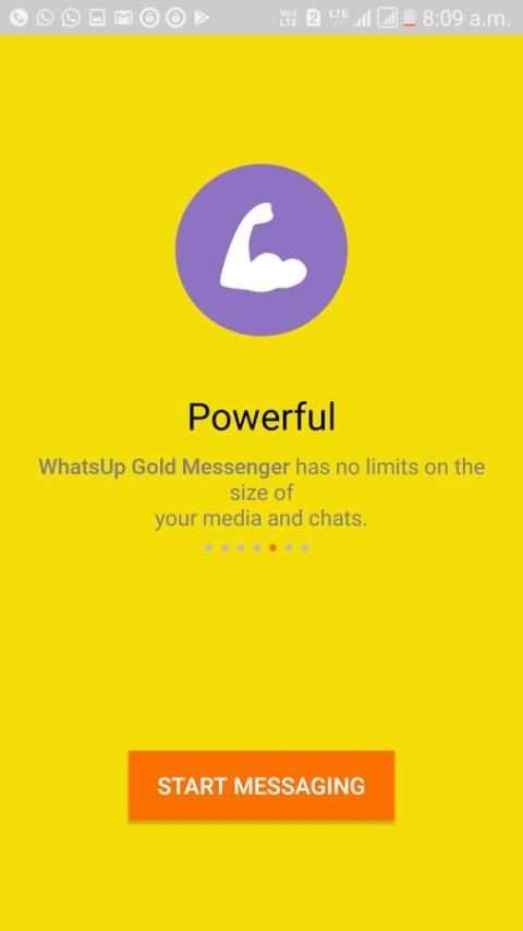 WhatsUp Gold (+) Messenger / Group Chat screenshot 3