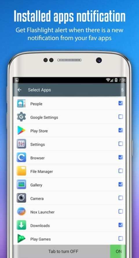 Flashlight Alert : Call & Sms Notification screenshot 2