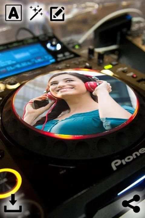 DJ Photo Editor: DJ Photo Frame 3 تصوير الشاشة