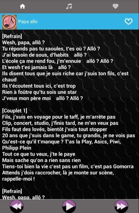 Musique Alonzo Album 100% + Paroles Nouvel screenshot 2