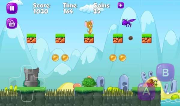 Tom Follow and Jerry Run Adventure Game For Free screenshot 1