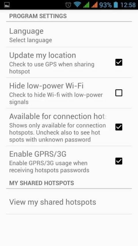 WiFi passwords: use and share screenshot 8