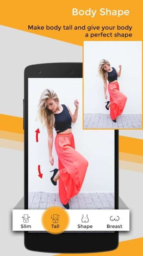 Body Shape Photo Editor скриншот 3