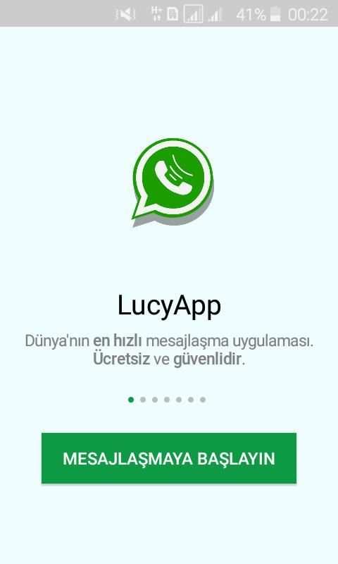 LucyApp Messenger 6 تصوير الشاشة