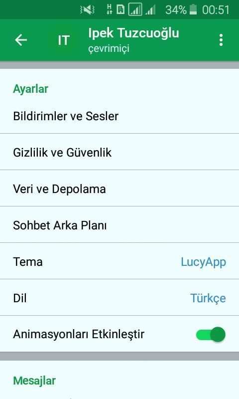LucyApp Messenger 2 تصوير الشاشة
