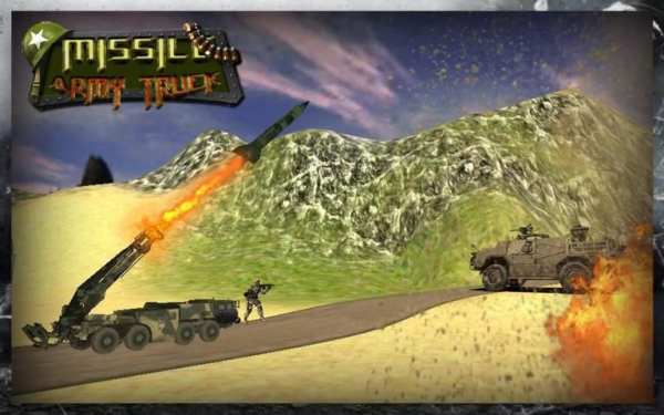 3D Army Missile Launcher Truck screenshot 5