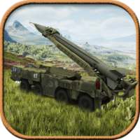 3D Army Missile Launcher Truck