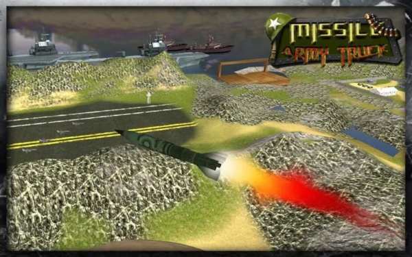 3D Army Missile Launcher Truck screenshot 3