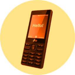 Register Jio Phone, Recharge أيقونة