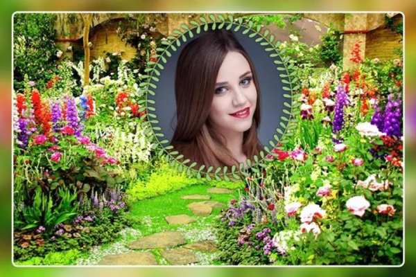 Garden Photo Frame स्क्रीनशॉट 1